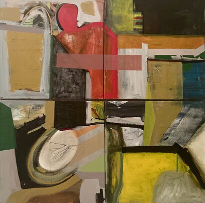 Carneval at Parc St. Nives - a Paint Artowrk by Matej Pollick